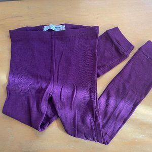 Merino Wool Girls Long Underwear